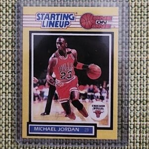 Michael Jordan Starting Lineup Basketball Card